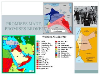 PROMISES MADE,
PROMISES BROKEN
 