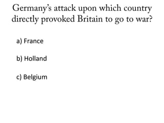 a) France
b) Holland
c) Belgium
 
