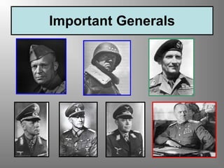 Important Generals
 