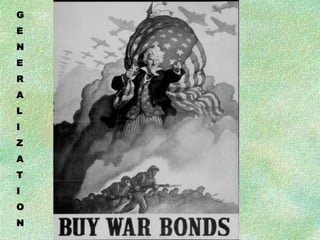 G
E
N
E
R
A
L
I
Z
A
T
I
O
N
 