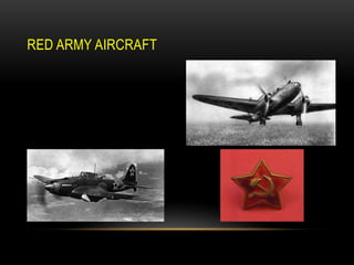 RED ARMY AIRCRAFT

 