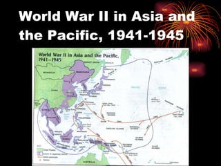 World War II in Asia and the Pacific, 1941-1945 