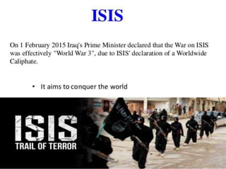 World war I,II AND III