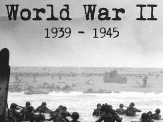 World war ii manns