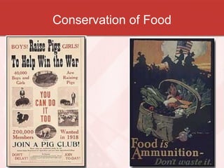 Conservation of Food
 