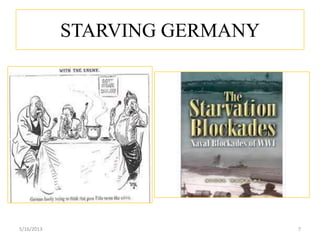 STARVING GERMANY
5/16/2013 7
 