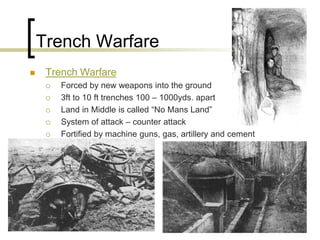 World War One Lecture PP