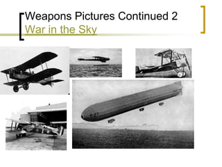 World War One Lecture PP