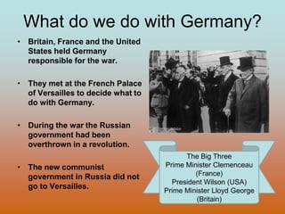  Within Germany there were calls for revolution and a large number of sailors revolted rather than go to war.