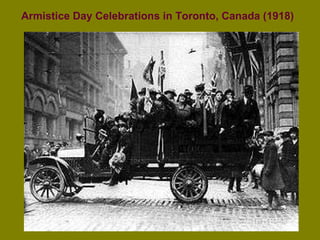 Armistice Day Celebrations in Toronto, Canada (1918)   