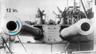 H.M.S. Dreadnought
(1906)
12 in.
 