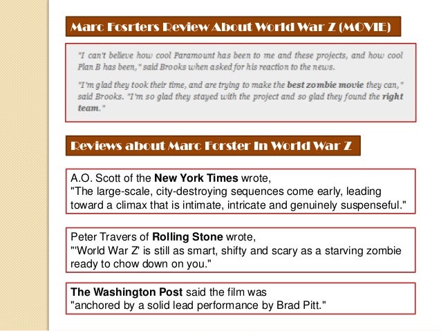 World War Z