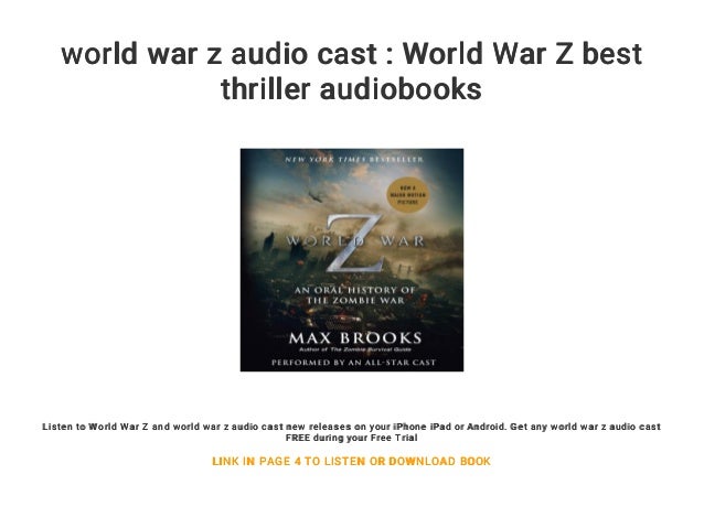 cast of world war z
