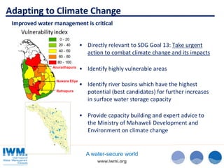 Water and the Sustainable Development Goals (SDGs)