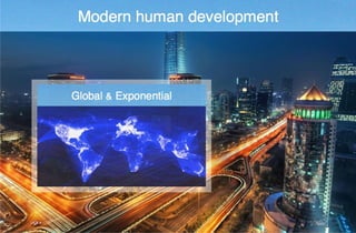 Modern human development



Global & Exponential
 