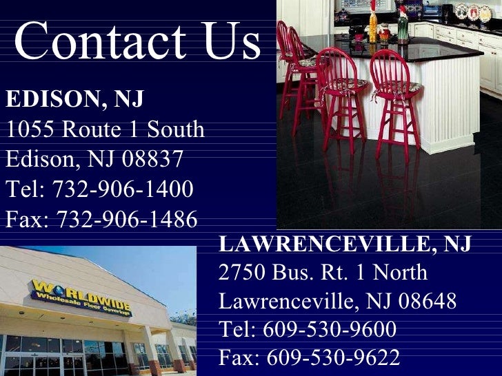 Floor Coverings Showroom New Jersey