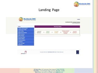 Landing Page
 