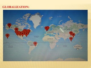 GLOBALIZATION:
 