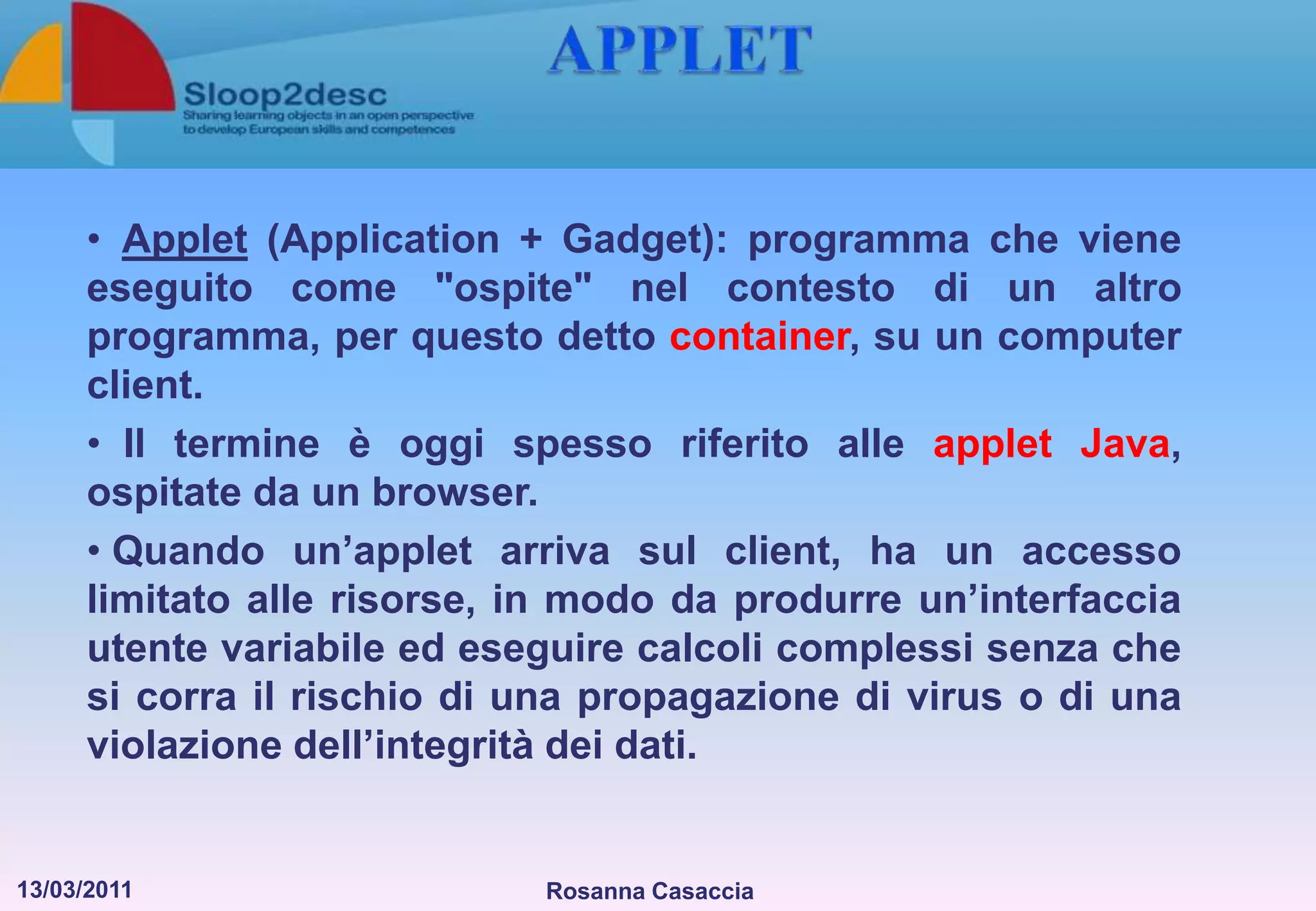 Soluzione: l’ipertesto (hypertext), un documento nel quale possono essere inserite le opportune istruzioni per raggiungere una determinata parte di un altro documento, che può risiedere su qualsiasi sistema connesso alla rete.