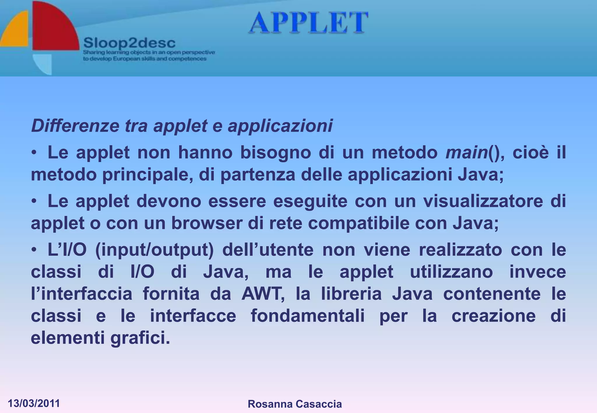 Nasce il protocollo HTTP, la cui idea di base è quella del meccanismo client-server per la visualizzazione del contenuto di file tra sistemi collegati ad una stessa rete. Un server HTTP (o web server) è un’applicazione che rimane in ascolto su una determinata porta di comunicazione di eventuali richieste inoltrate dai relativi client.   HTTP - Hypertext Transfer Protocol  Le specifiche del protocollo sono gestite dal World Wide Web Consortium (W3C), fondato da Lee nel 1994 allo scopo di migliorare gli esistenti protocolli e linguaggi per il World Wide Web e di aiutare il web a sviluppare tutte le sue potenzialità.