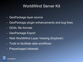 NASA WorldWind Fed-State-Quarterly | PPTX