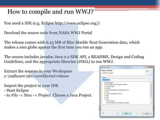 World wind java sdk in progess | PPTX