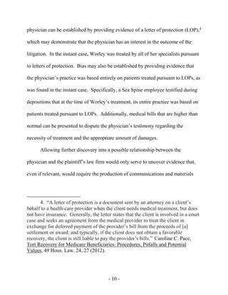 Lop Evidence Worley v. YMCA | PDF