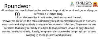 Worm20Infestations presentationcommunity | PPTX