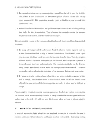 Deadlock Preventive Adaptive Wormhole Routing on k-ary n-cube Interconnection Networks
