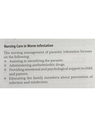 Infested Body WWorm infestation refers to the presence of parasitic worms (helminths ...