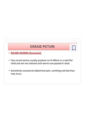 Infested Body WWorm infestation refers to the presence of parasitic worms (helminths ...