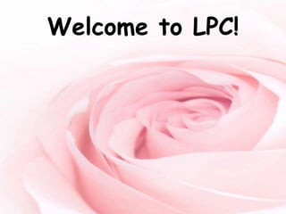 Welcome to LPC!
 