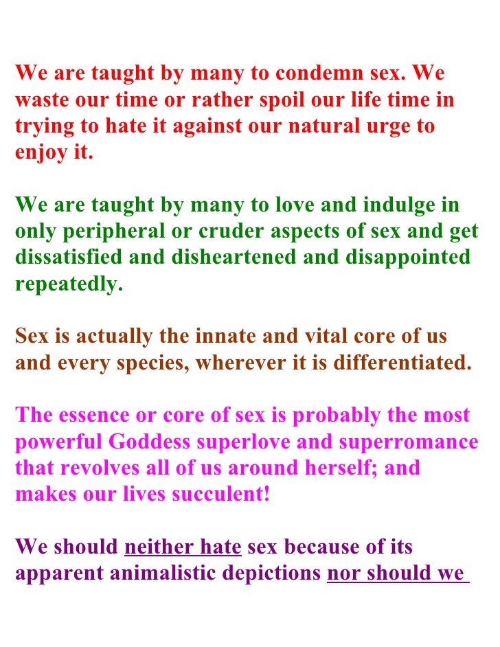 Condemnsex - Worshiping Sex Dr Shriniwas Kashalikar