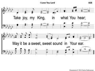 1-2 I Love You Lord I Love You Lord 668
 