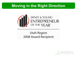 Moving in the Right Direction
 