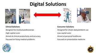 Digital Health Applications and Hospitals of the Future | PPTX