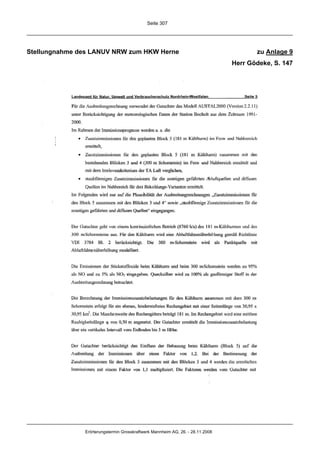Seite 307




Stellungnahme des LANUV NRW zum HKW Herne                                              zu Anlage 9
                                                                                Herr Gödeke, S. 147




               Erörterungstermin Grosskraftwerk Mannheim AG, 26. - 28.11.2008
 