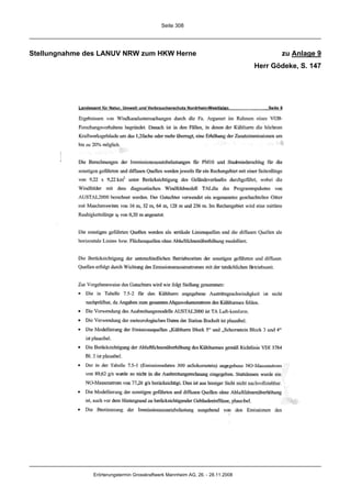 Seite 308




Stellungnahme des LANUV NRW zum HKW Herne                                              zu Anlage 9
                                                                                Herr Gödeke, S. 147




               Erörterungstermin Grosskraftwerk Mannheim AG, 26. - 28.11.2008
 