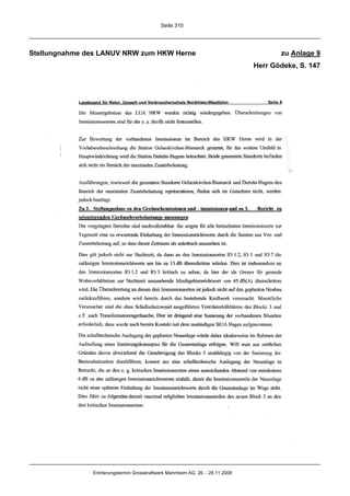 Seite 310




Stellungnahme des LANUV NRW zum HKW Herne                                              zu Anlage 9
                                                                                Herr Gödeke, S. 147




               Erörterungstermin Grosskraftwerk Mannheim AG, 26. - 28.11.2008
 