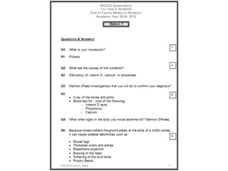 Wasce THE WATCHED STRUCTURED CLINICAL EXAMINATION (WASCE) AS A TOOL OF ...