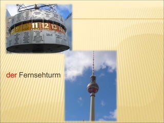 die Weltzeituhr




der Fernsehturm
 