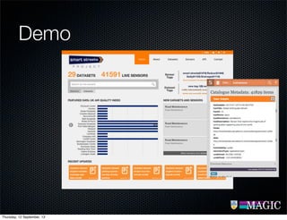 Demo
Thursday, 12 September, 13
 