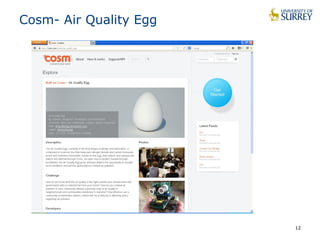 12
Cosm- Air Quality Egg
 