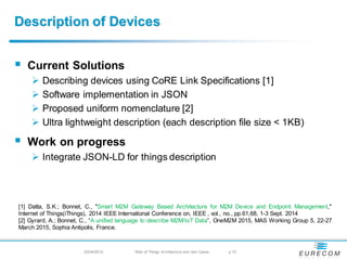 WoT framework and use cases | PPT