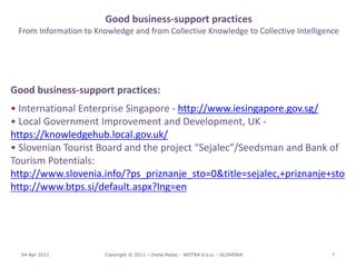 Enterprise-friendly Business Support Environment in Internationalisation Process