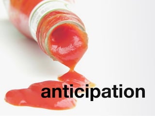 anticipation
 