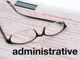 administrative
 