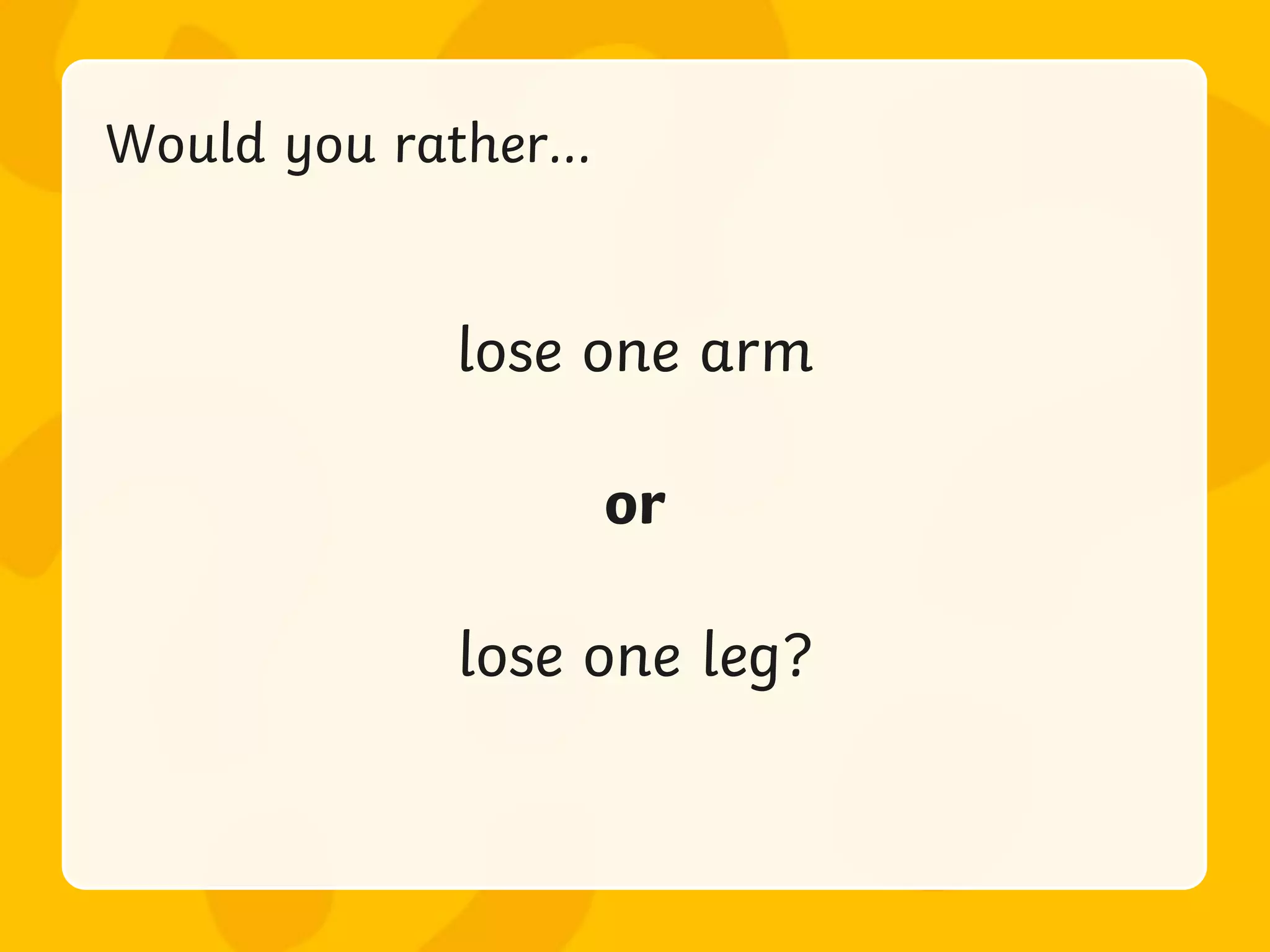Would You Rather PowerPoint Game.pptx