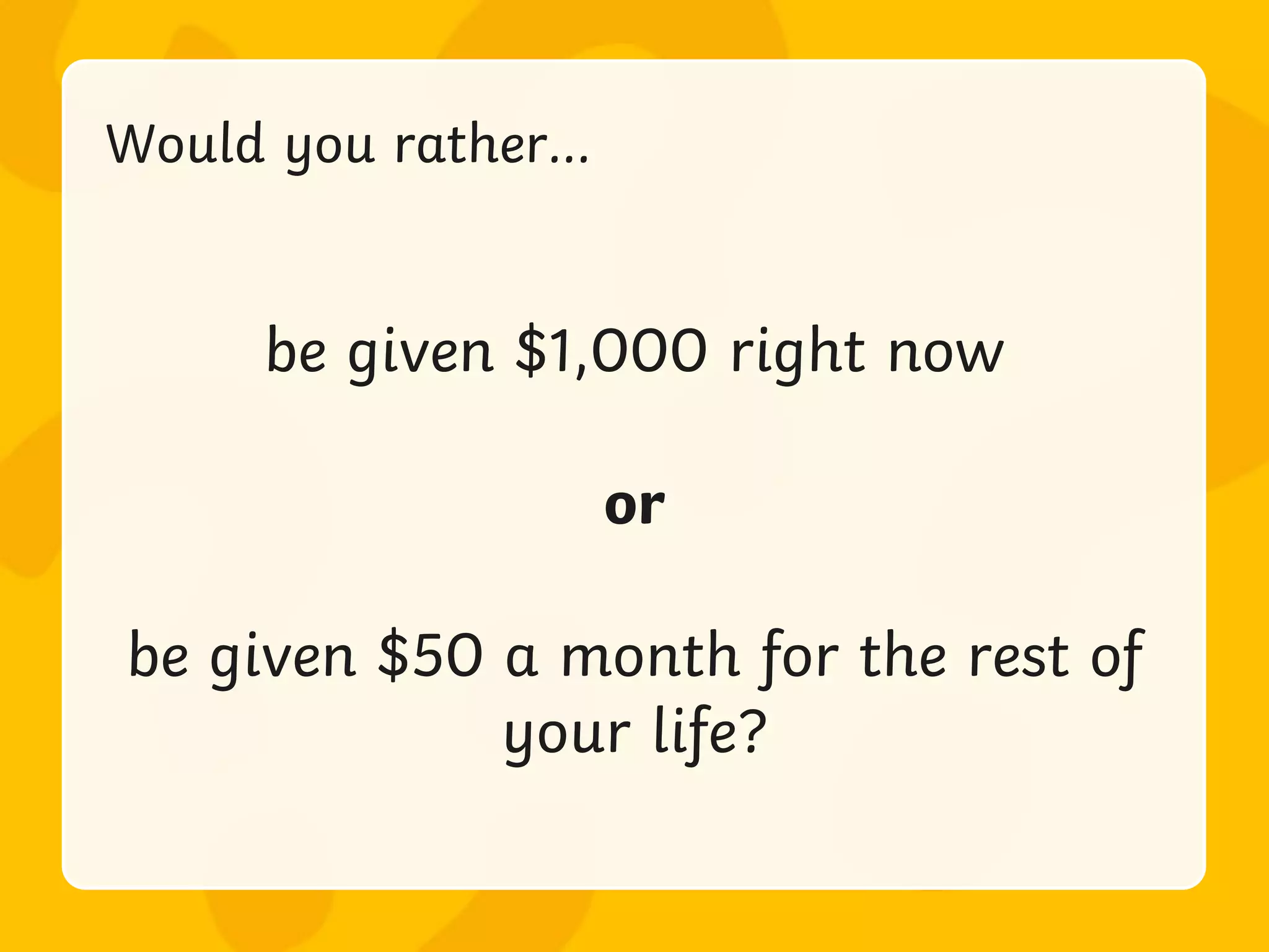 Would You Rather PowerPoint Game.pptx