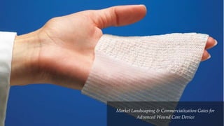 Market Landscaping & Commercialization Gates for
Advanced Wound Care Device
 